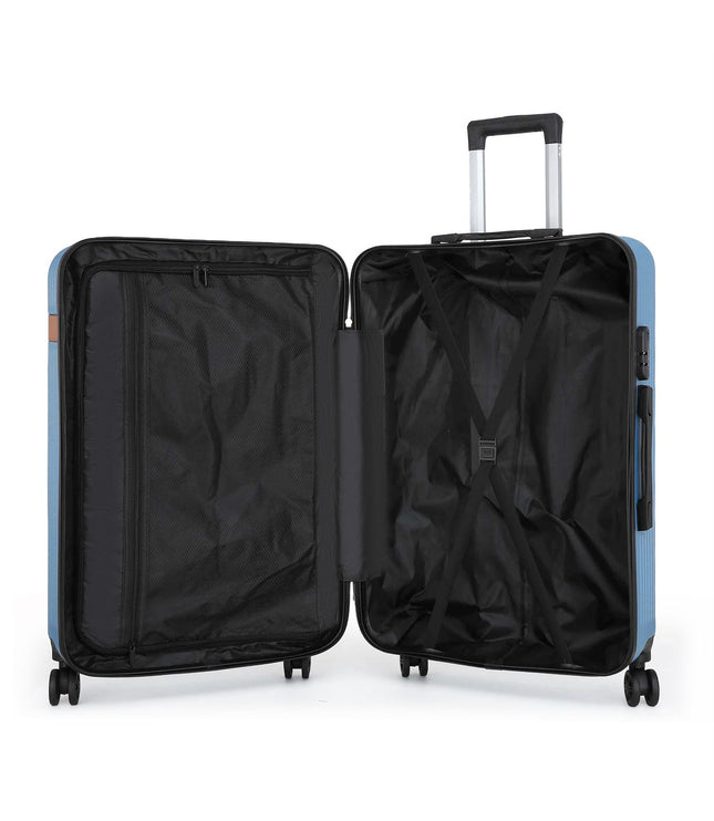 Calgary Large Hard Shell Suitcase in Blue