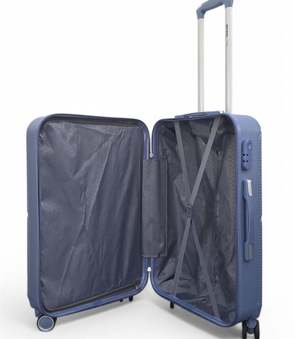 Seto Set of 3 Hard Shell Suitcase in Light Blue