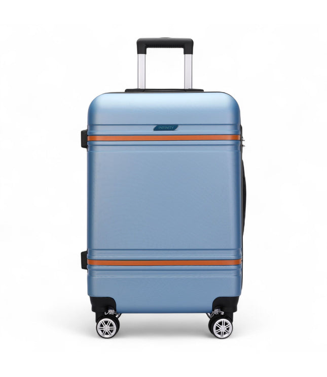 Calgary Large Hard Shell Suitcase in Blue