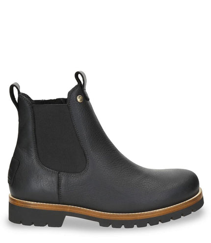 Panama Jack Men's Beny Igloo C1 Black Waterproof Leather Chelsea Boots