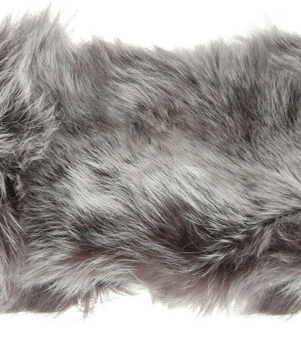 Ladies  Toscana 100% Sheepskin Leather Headband - Taupe Silver