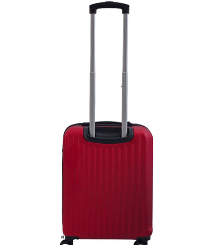 Alsager Cabin Hard Shell Suitcase in Burgundy