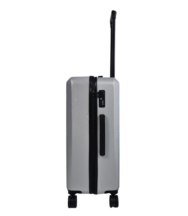 Croydon Medium Hard Shell Suitcase in Silver