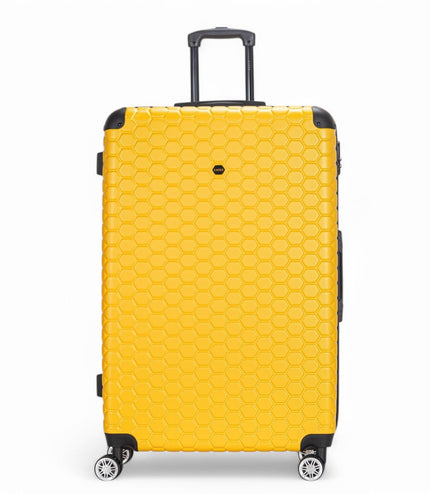Noda X-Large Hard Shell Suitcase in Yellow
