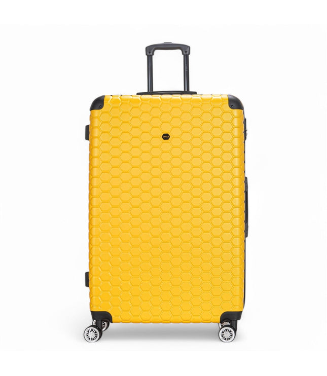 Noda X-Large Hard Shell Suitcase in Yellow