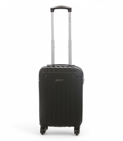 Corowa Underseat Hard Shell Suitcase in Black