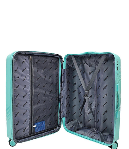Camborne Medium Hard Shell Suitcase in Teal