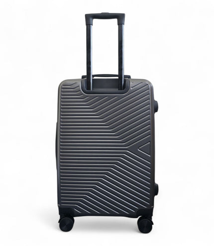 Junee Medium Hard Shell Suitcase in Charcoal Grey