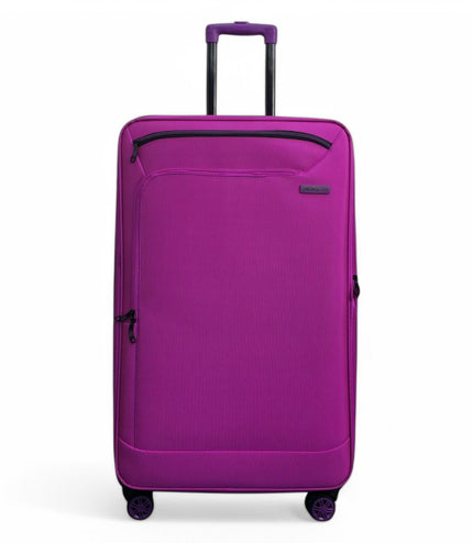 Handa Large Soft Shell Suitcase in Pink