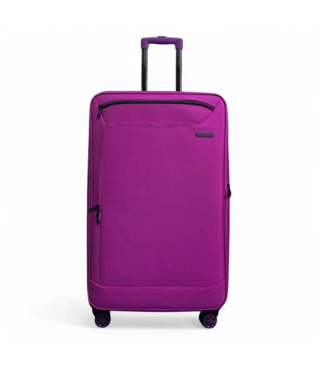 Handa Large Soft Shell Suitcase in Pink