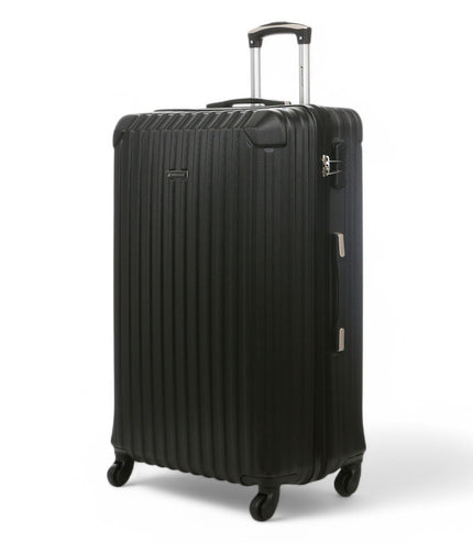 Corowa Large Hard Shell Suitcase in Black
