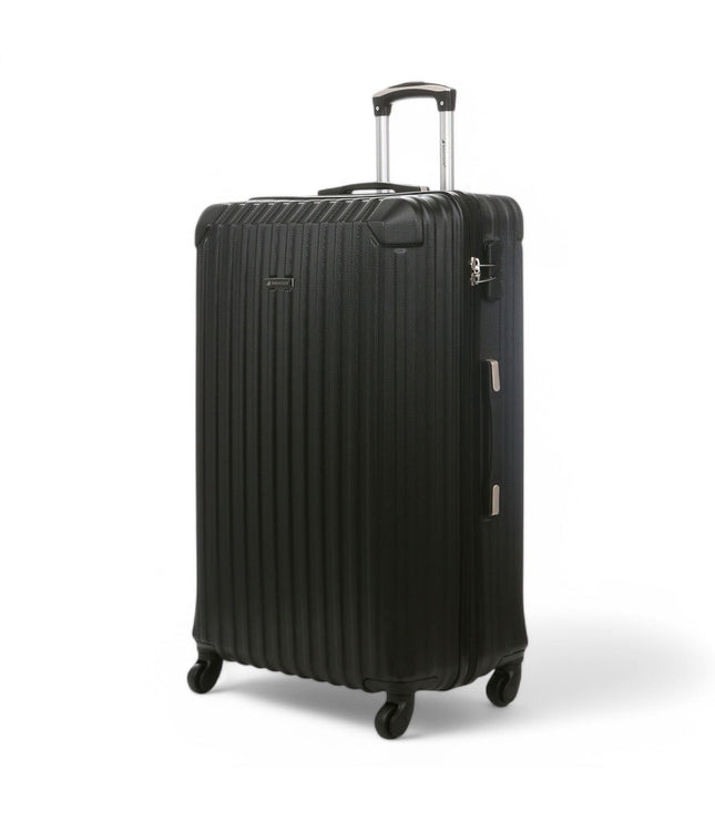 Corowa Large Hard Shell Suitcase in Black