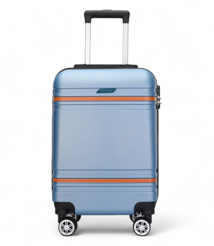 Calgary Cabin Hard Shell Suitcase in Blue