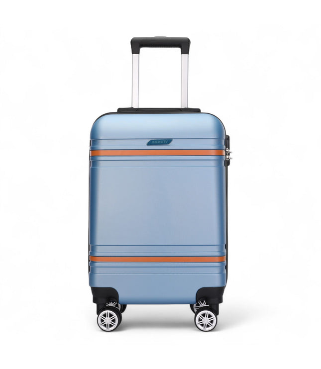 Calgary Cabin Hard Shell Suitcase in Blue