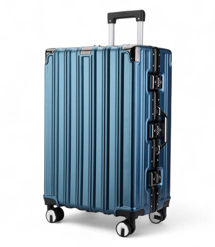 Airdrie Large Hard Shell Suitcase in Blue