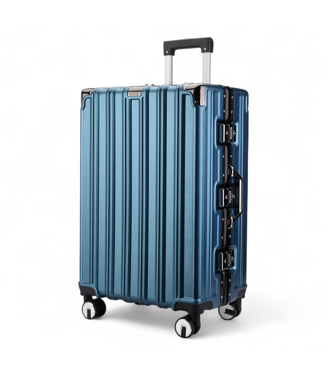 Airdrie Large Hard Shell Suitcase in Blue