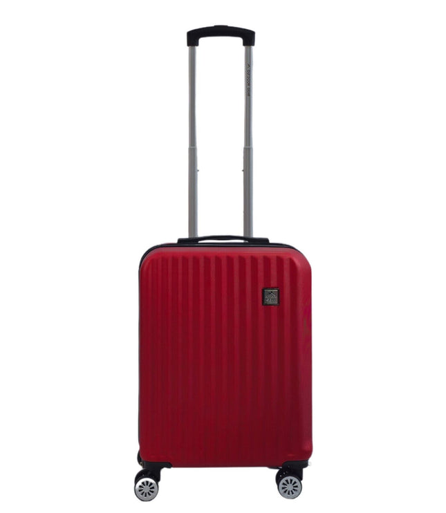 Alsager Cabin Hard Shell Suitcase in Burgundy