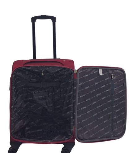 Arundel Cabin Soft Shell Suitcase in Burgundy