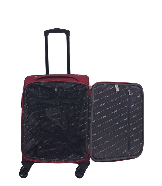 Arundel Cabin Soft Shell Suitcase in Burgundy