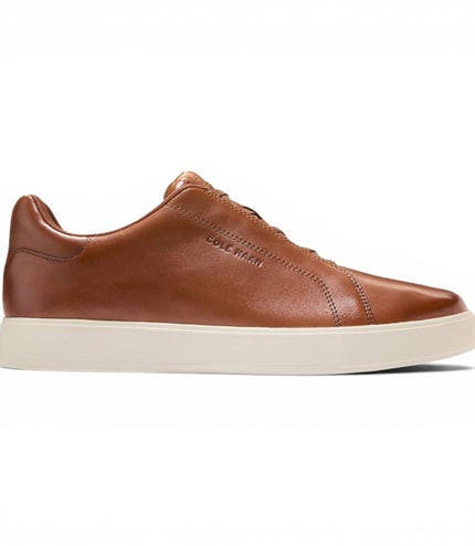 Cole Haan Men's GrandPro Luxe Mile Trainer Brown Suede Sneakers - C43941