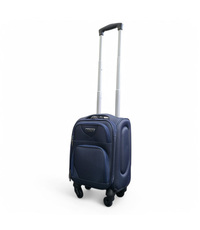 Nagoya Unserseat Soft Shell Suitcase in Navy