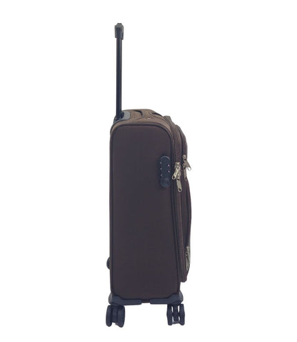 Arundel Cabin Soft Shell Suitcase in Brown