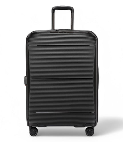 Abiko Large Hard Shell Suitcase in Black