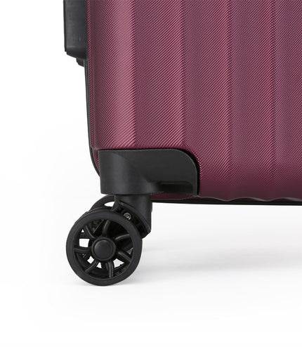 Edmonton Medium Hard Shell Suitcase in Burgundy