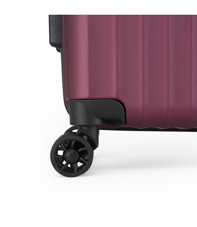 Edmonton Medium Hard Shell Suitcase in Burgundy