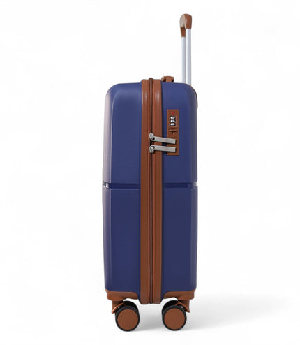 Corowa Cabin Hard Shell Suitcase in Teal Blue