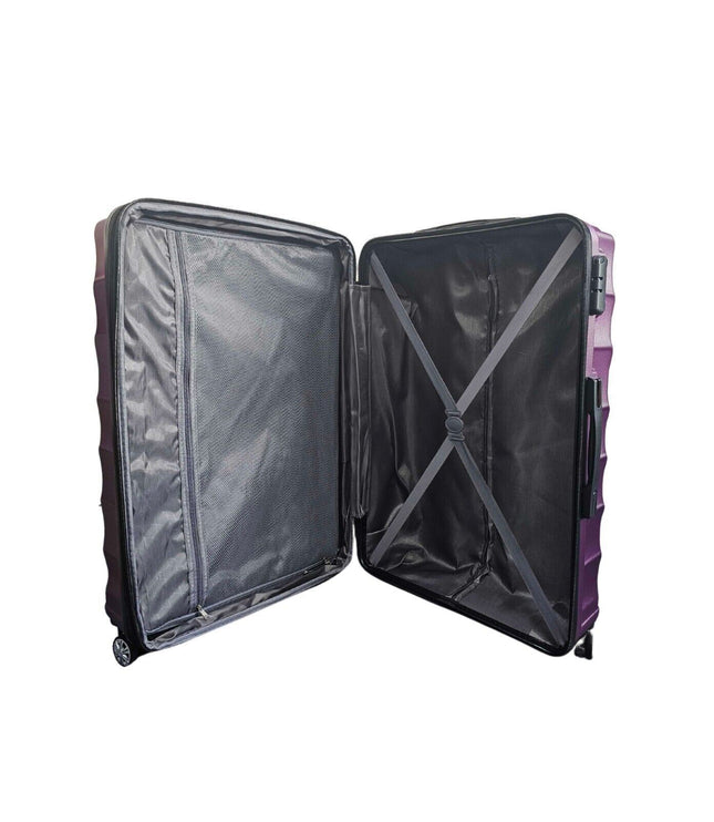 Colyton Large Hard Shell Suitcase in Purple