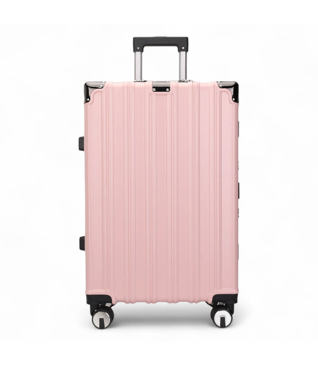 Airdrie Large Hard Shell Suitcase in Pink