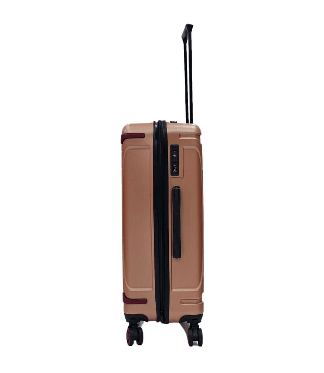 Chilton Medium Hard Shell Suitcase in Rose Gold