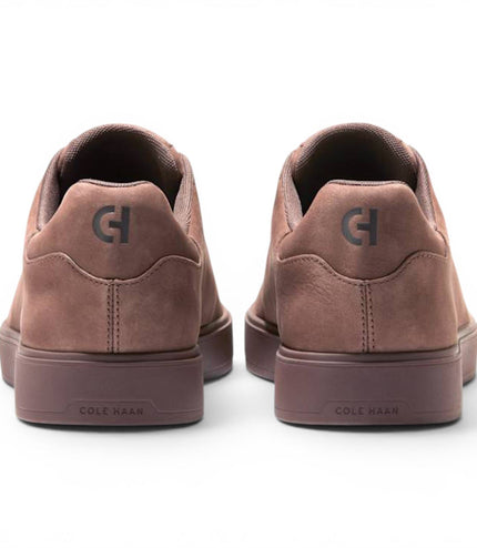 Cole Haan Men's GrandPro Luxe Mile Trainer Brown Nubuck Sneakers - C44437