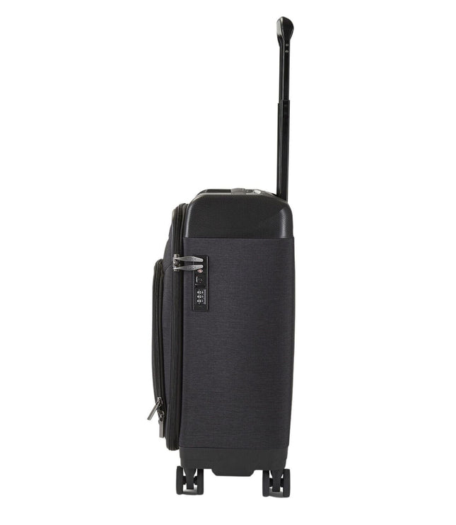 Amesbury Cabin Soft Shell Suitcase in Black