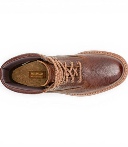 CAT (Caterpillar) Colorado 2.0 Ginger Brown Leather Hiking Ankle Boots