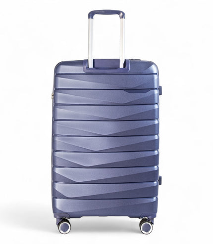 Forster Large Hard Shell TSA Suitcase in Blue