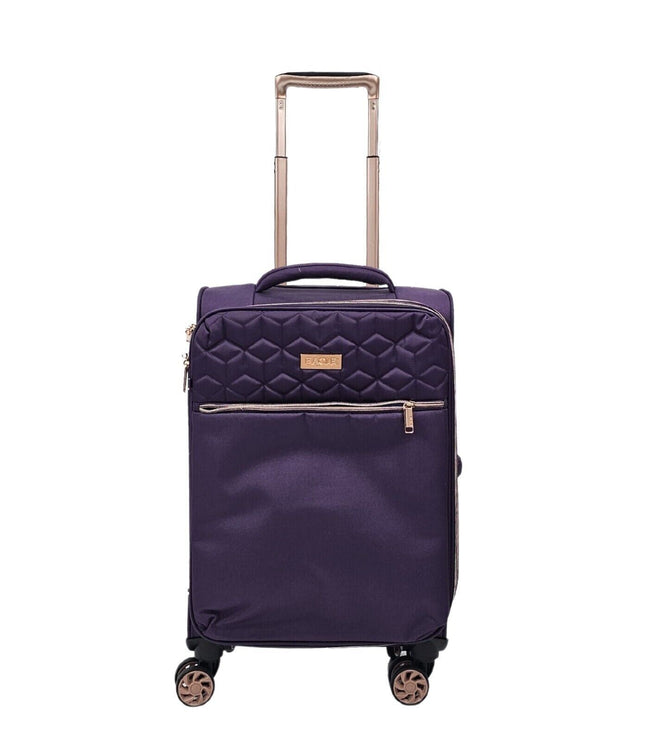 Bexley Cabin Soft Shell Suitcase in Purple